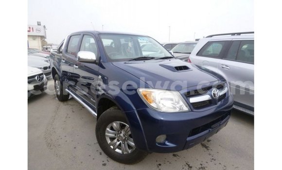 Buy Import Toyota Hilux Blue Car in Import - Dubai in East Mahé Buy Import Toyota Hilux Blue Car in Import - Dubai in East Mahé