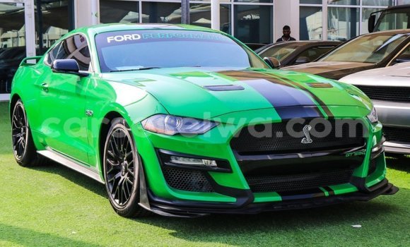 Buy Import Ford Mustang Green Car in Import - Dubai in East Mahé