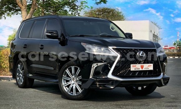Buy Import Lexus LX Black Car in Import - Dubai in East Mahé