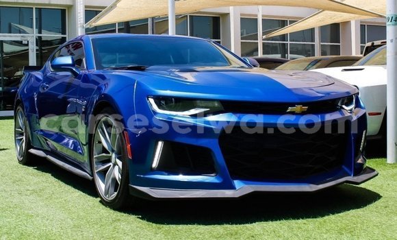 Buy Import Chevrolet Camaro Blue Car in Import - Dubai in East Mahé