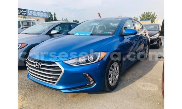 Buy Import Hyundai Elantra Blue Car in Import - Dubai in East Mahé