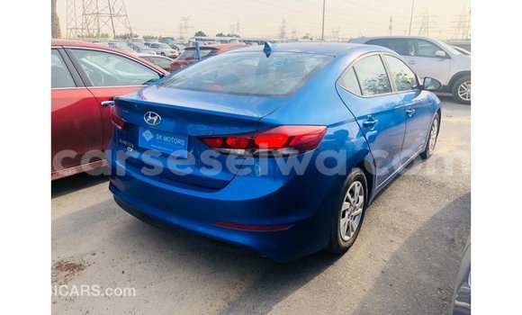 Buy Import Hyundai Elantra Blue Car in Import - Dubai in East Mahé Buy Import Hyundai Elantra Blue Car in Import - Dubai in East Mahé