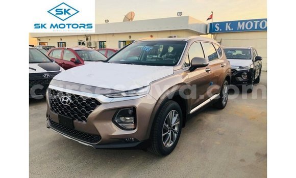 Buy Import Hyundai Santa Fe Brown Car in Import - Dubai in East Mahé