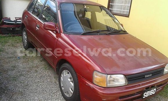 Buy Used Toyota Starlet Red Car in Mont Fleuri in Greater Victoria Buy Used Toyota Starlet Red Car in Mont Fleuri in Greater Victoria