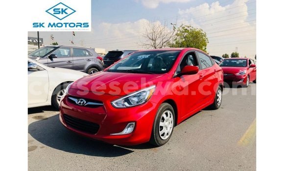 Buy Import Hyundai Accent Red Car in Import - Dubai in East Mahé