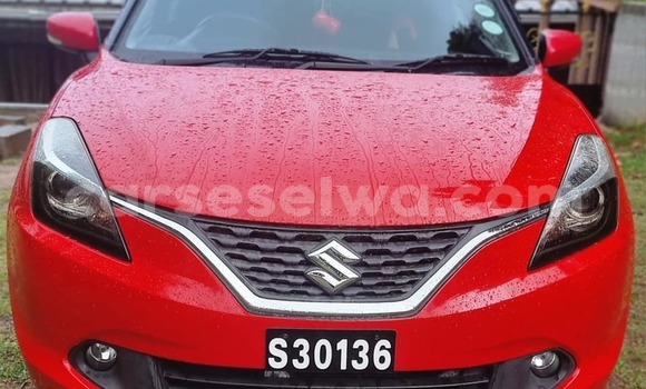 Buy Used Suzuki Baleno Red Car in Baie Lazare in South Mahé