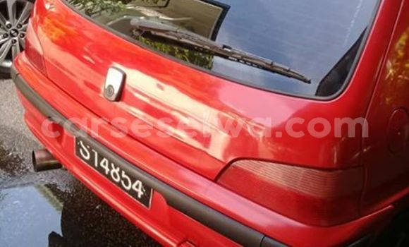 Acheter Occasion Voiture Peugeot 106 Rouge à Beau Vallon, Nord Mahé