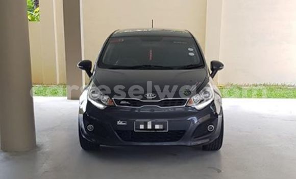 Acheter Occasion Voiture Kia Rio Noir à Beau Vallon, Nord Mahé