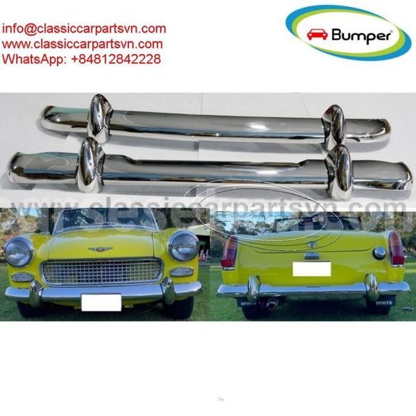 Big with watermark austin healey sprite mk3 bumpers 1964 1965 1