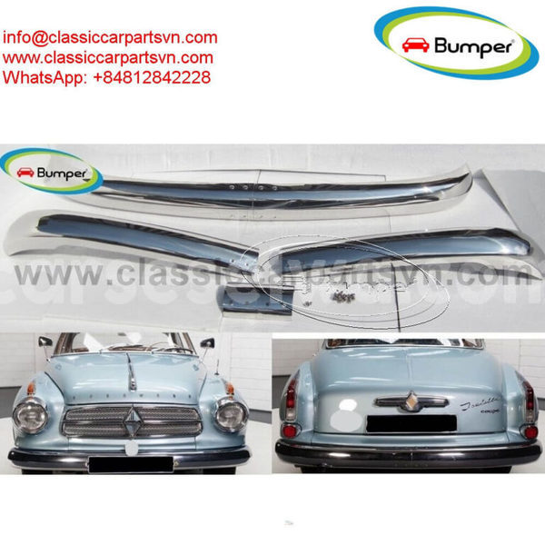 Big with watermark borgward isabella coupe and saloon bumpers 1954 1962 1